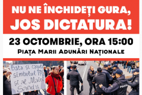 VIDEO // Un nou apel la protest antiguvernamental: Toți cetățenii sunt așteptați pe 23 octombrie în PMAN